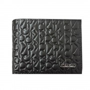 محفظة رجالية جلد اسود من Calvin Klein Wallet - Calvin Klein